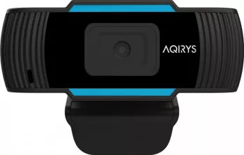 Camera web AQIRYS Phase Full HD CMOS Focus-Free 30fps USB 2.0 Plug & Play Negru