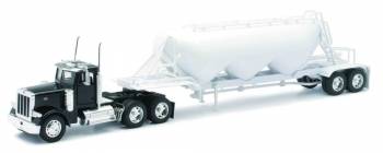 Camion diecast Peterbilt 379 cu trailer pt marfa vrac 1 32 