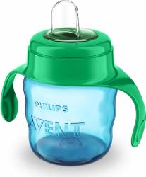 Cana Philips Avent cu tetina de formare 200ml 6 luni +Verde 