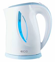 Cana electrica fierbator ECG RK 1758 bleu 1 7 L 2000 W plastic de calitate BPA FREE 