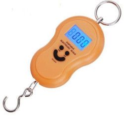 Cantar cu afisaj digital cu 50Kg x 10g Ecran LCD Portocaliu 