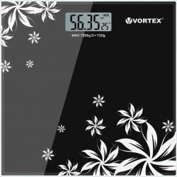 Cantar de baie VORTEX VO4802 180 kg Negru