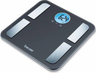 Cantar de diagnoza Beurer BF195 Afisaj LCD 180 kg Negru 