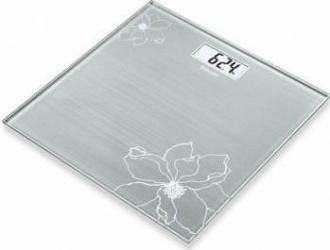 Cantar electronic Beurer GS10 180kg Afisaj LCD Oprire automata Argintiu 