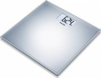 Cantar electronic Beurer GS202 150kg Oprire automata Afisaj LCD Argintiu 