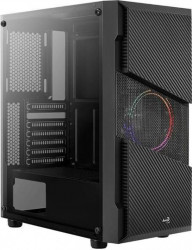 Carcasa Aerocool Menace Saturn V1 iluminare FRGB Neagra 
