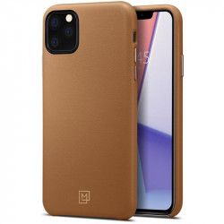 Carcasa fashion Spigen LA MANON Calin iPhone 11 Pro Camel Brown 