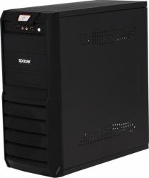Carcasa Spacer Galaxy Mid-Tower cu sursa 450W Neagra