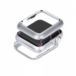 Carcasa magnetica pentru Apple Watch Bibilel compatibil cu dimensiunea 38mm Silver BBL642