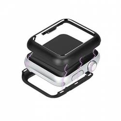 Carcasa magnetica pentru Apple Watch Bibilel compatibil cu dimensiunea 40mm Negru BBL644