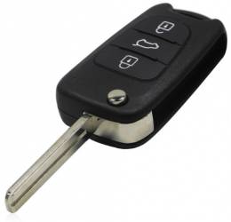 Carcasa telecomanda cheie Hyundai Kia tip briceag cu 3 butoane 