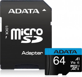 Card de memorie ADATA MicroSDXC 64GB 100MB/s ausdx64guicl10a1 