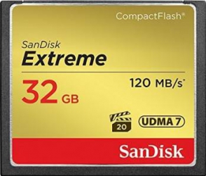 Card de Memorie SanDisk Extreme Compact Flash 32GB UDMA7 