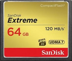 Card de Memorie SanDisk Extreme Compact Flash 64GB UDMA7 
