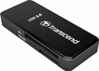 Card Reader Extern Transcend RDF5 USB 3.0 Negru 