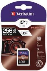 Card SDHC Verbatim Premium C10 U1 256GB 44026 Negru 