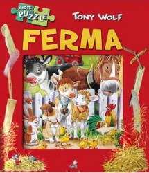 Carte cu puzzle. Ferma - Tony Wolf 