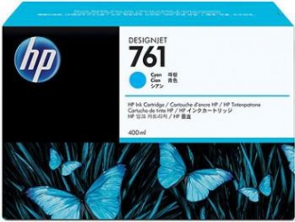 Cartus HP 761 400-ml Cyan Designjet T7100 