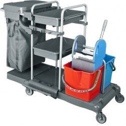 Carucior curatenie profesional RAKI multifunctional hotelier КА-402 FB