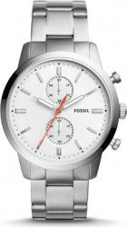Ceas Barbatesc Fossil Townsman FS5346 Argintiu 