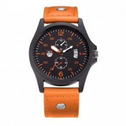 Ceas barbatesc sport Xinew Commando portocaliu