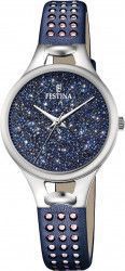 Ceas de Dama Festina Mademoiselle F20407/2 Argintiu Albastru 