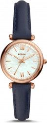 Ceas de Dama Fossil Carlie Mini ES4502 Bronz Albastru