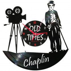 Ceas disc vinil - Charlie Chaplin 