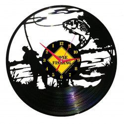 Ceas disc vinil sens invers - Pescuit 