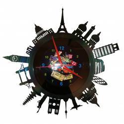 Ceas disc vinil - Around The World 