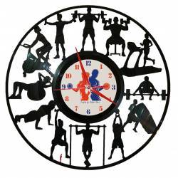 Ceas disc vinil - Fitnes 