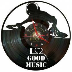 Ceas disc vinil - I Love Good Music 