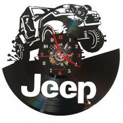 Ceas disc vinil - Jeep 