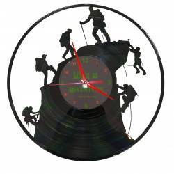 Ceas disc vinil - Life is an Adventure 