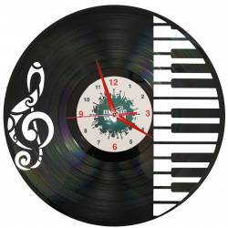 Ceas disc vinil - Piano Music 