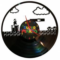 Ceas disc vinil - Super Mario 