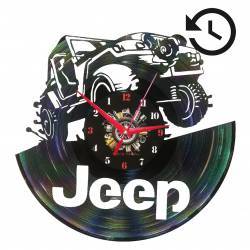 Ceas disc vinil sens invers - Jeep 