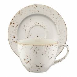 Ceasca si farfurioara din portelan BONNA-GRAIN 230cc MN0101148