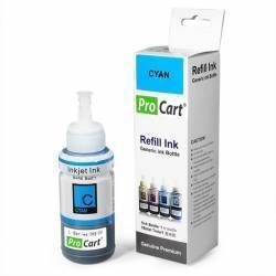 Cerneala refill foto DYE pentru imprimantele Epson din seria L 100 ml Cyan albastru 