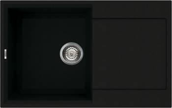 Chiuveta granitek Elleci Easy 300 790x500x220 mm cuva reversibila Full Black G40 