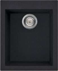 Chiuveta granitek Elleci Quadra 100 410x500x200 mm Full Black G40 