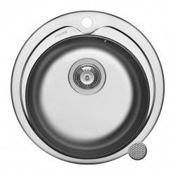 Chiuveta inox PYRAMIS KIBA dimensiune Ø485mm adancime 160mm finisaj antizgariere