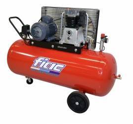 Compresor cu piston Fiac AB300-515TC alimentare 380V rezervor 270l debit 510lmin 10 bar ungere cu ulei 