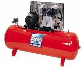 Compresor cu piston Fiac AB500998TF alimentare 380V rezervor 500l debit 830lmin 15 bar ungere cu ulei Made in Italy 