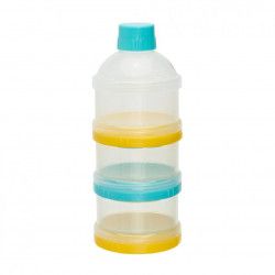 Container compartimentat pentru lapte praf 3 compartimente fara BPA 