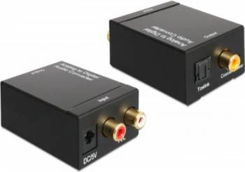Convertor audio Delock 62443 RCA Analog la S/PDIF Digital 