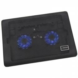 Cooler notebookMac 15.6 inch 38CFM 2 ventilatoare iluminat LED Esperanza Tivano 
