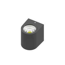 Corp LED pentru perete-Rita-PL 5W 3000K Gri IP44 