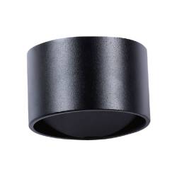 Corp LED pentru Perete-Rotund 8W 3000K Negru 