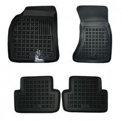 Covoare / Covorase cauciuc AUDI A4 B8 2007-2016 presuri stil tip tavita Rezaw 